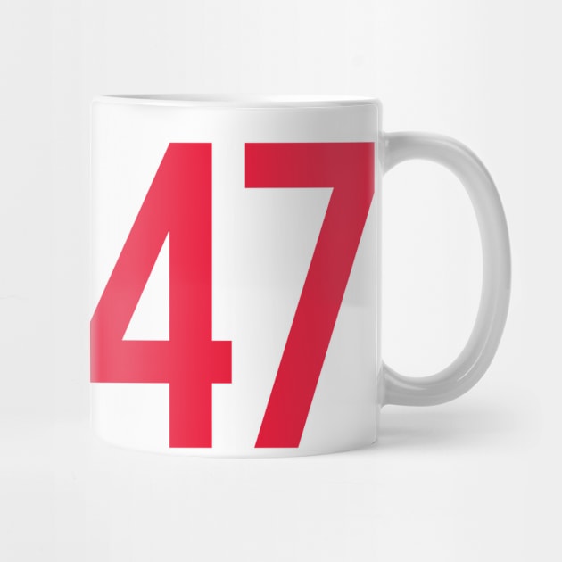 Mick Schumacher 47 - Driver Initials and Number by GreazyL